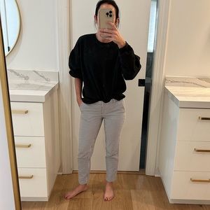 J Crew Seersucker Cafe Capri Pants